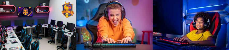 Imagens do projeto LABORATÓRIO GAMER
