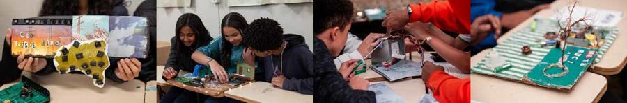 Imagens do projeto TECNOARTE